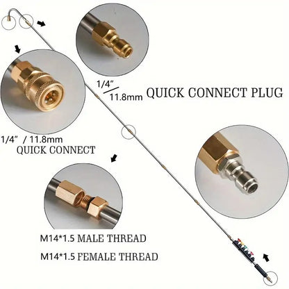4000 PSI Telescoping Pressure Washer Wand – Clean Gutters Without the Ladder
