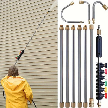 4000 PSI Telescoping Pressure Washer Wand – Clean Gutters Without the Ladder