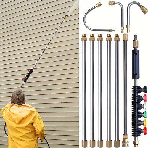 4000 PSI Telescoping Pressure Washer Wand – Clean Gutters Without the Ladder