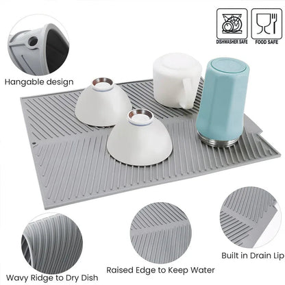 Silicone Dish Drying Mat – Protect Your Bench, Keep It Looking Clean