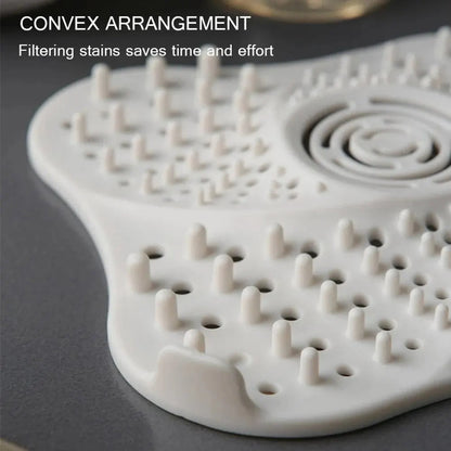 Spiral Shower Drain Hair Catcher – Block Every Strand, Not the Flow