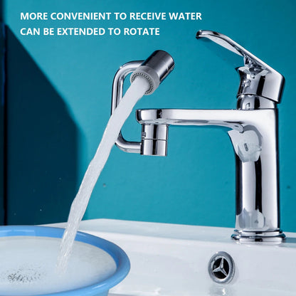 1080° Rotating Faucet Extender – Reach Every Corner of Your Sink