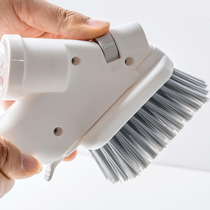 4-in-1 Bathroom Cleaning Tool – Interchangeable Heads for Every Surface