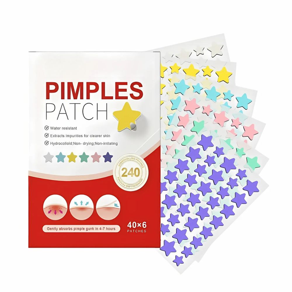 240-Pack Cute Pimple Patches – Discreet Coverage, Cute Confidence
