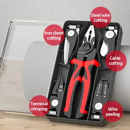 5-in-1 Electric Multifunctional Pliers Set – Every Wire Job, One Tool