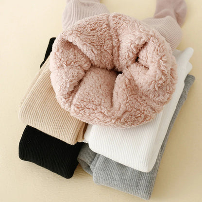 Kids Fleece-Lined Winter Leggings – Warm Legs for Cold Days