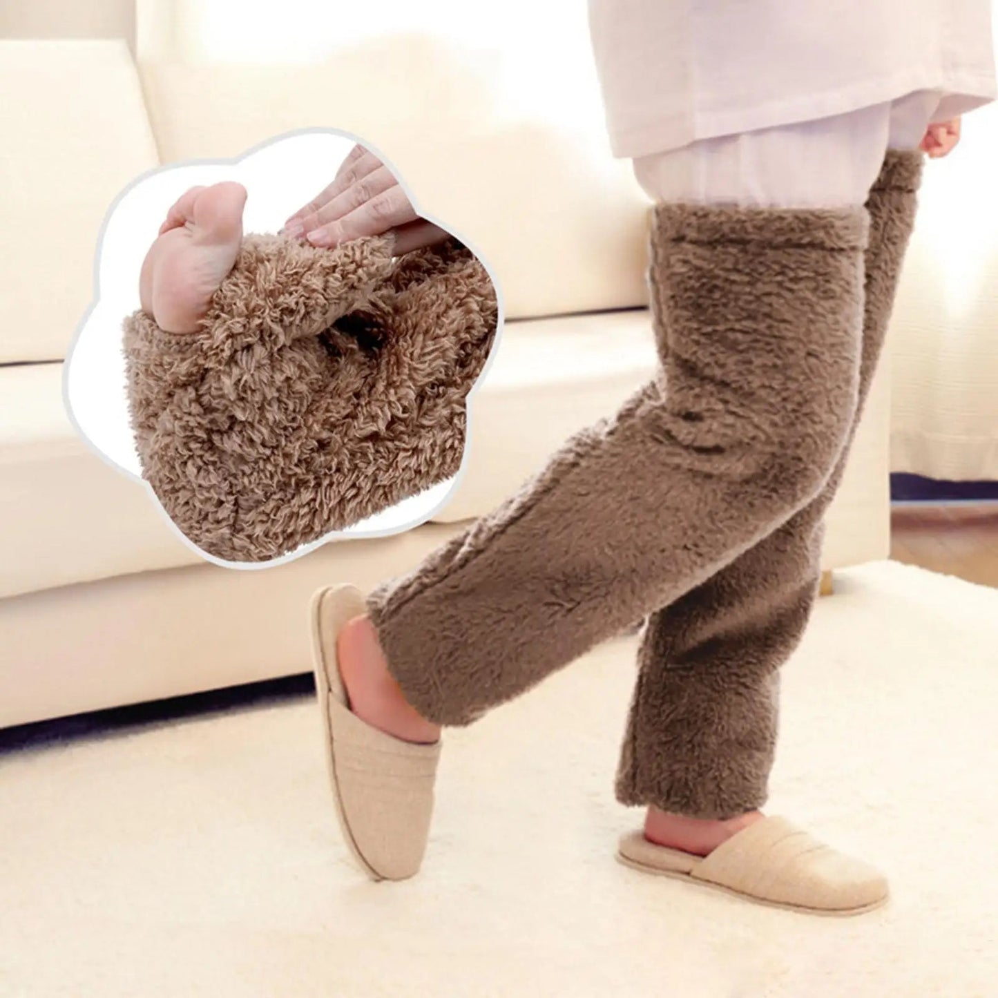 Fuzzy Thigh-High Socks – Stay Cosy from Hip to Toe