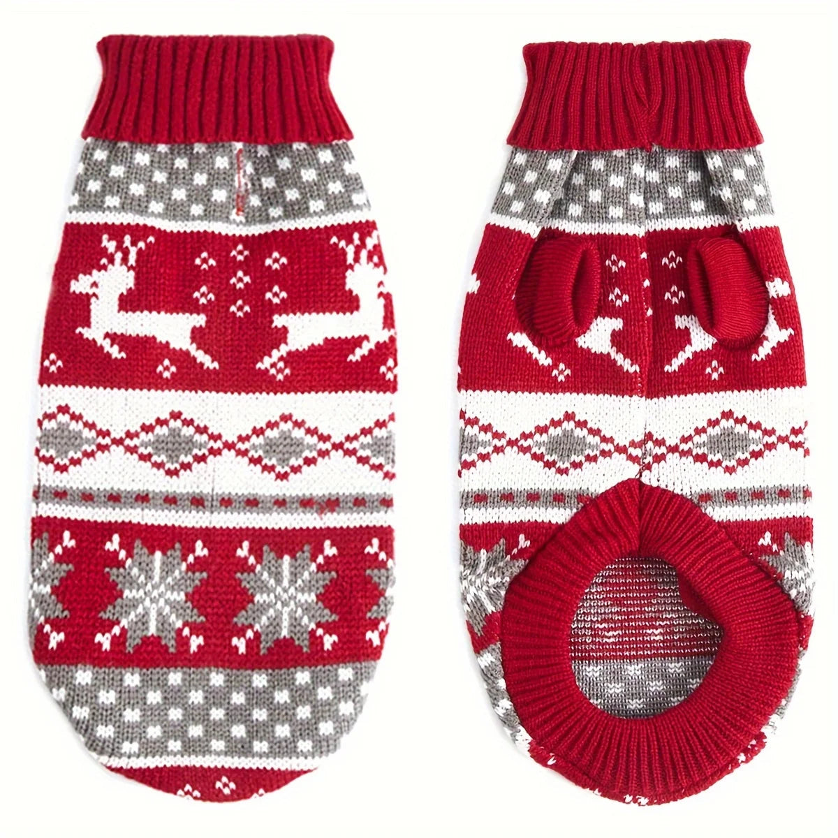 Knitted Christmas Dog Sweater – Because Your Dog Deserves Festive Too
