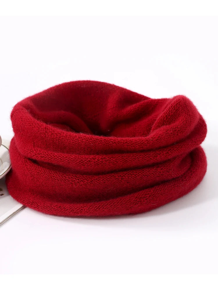 Merino Wool Face Mask & Scarf – Luxury Warmth, All-Day Comfort