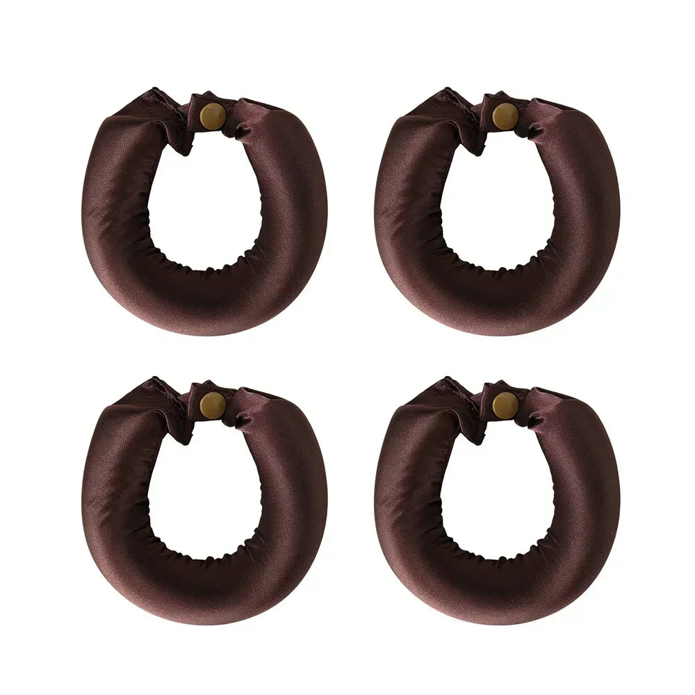 Heatless Satin Hair Curler Set – Gorgeous Curls While You Sleep