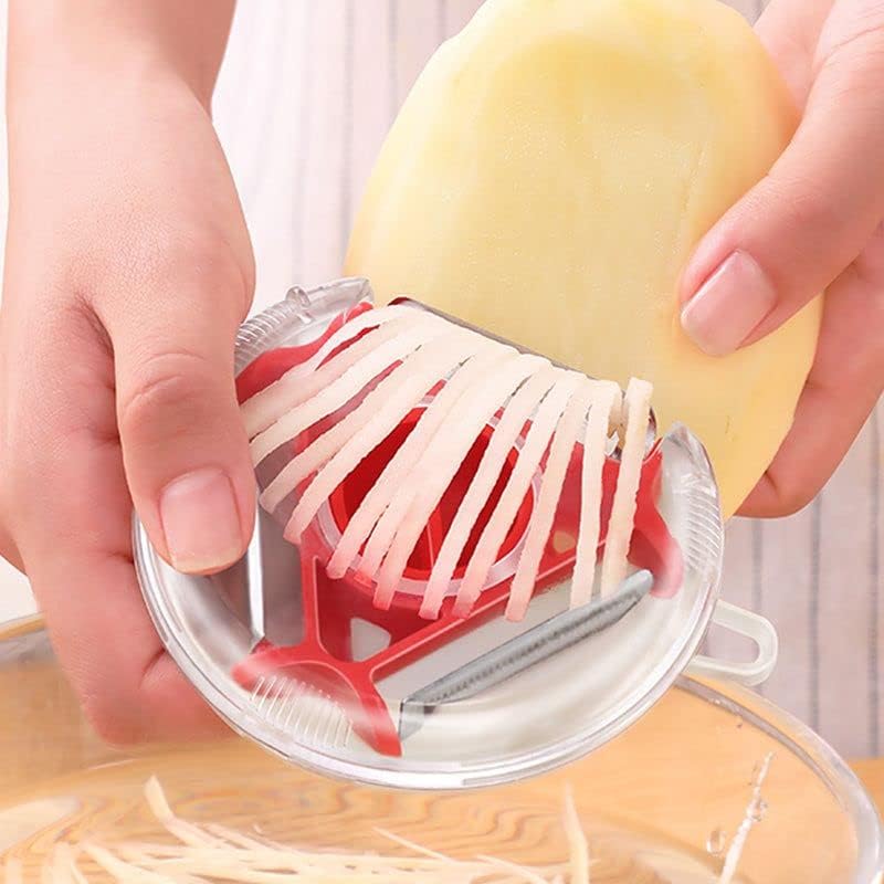 3-in-1 Vegetable Peeler & Shredder – Prep Faster, Cook Smarter