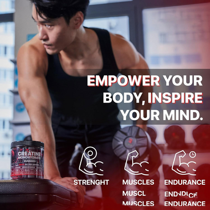 Creatine Muscle Boost Gummies – Fuel Your Gains, Love the Taste