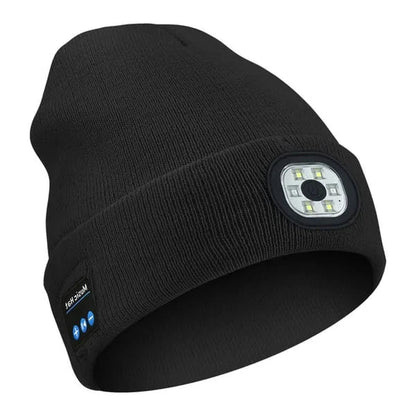 3-in-1 Bluetooth Beanie – Music, Warmth & Visibility in One