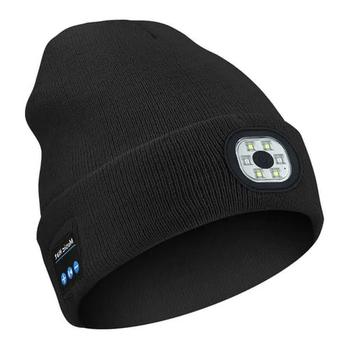3-in-1 Bluetooth Beanie – Music, Warmth & Visibility in One