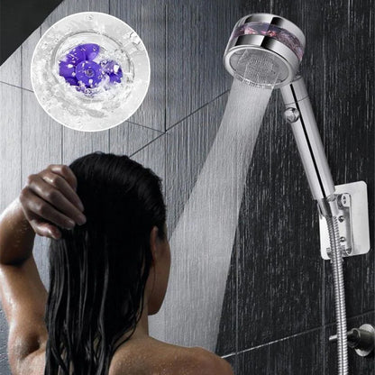 360° Rotatable Power Shower Head – A Spa Day, Every Day