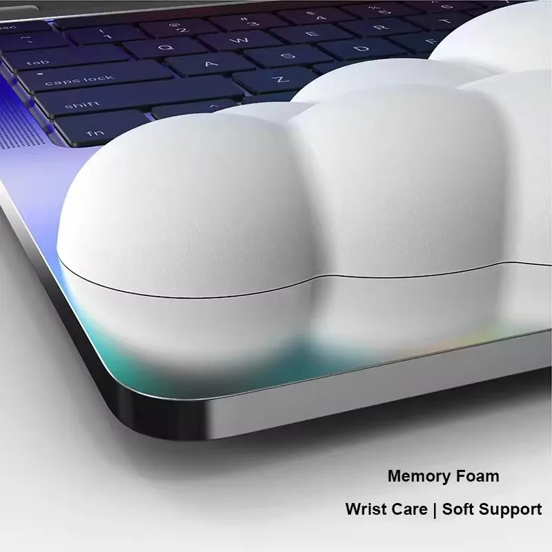Memory Foam Cloud Wrist Rest – Work Longer, Hurt Less