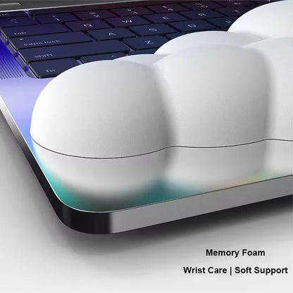 Memory Foam Cloud Wrist Rest – Work Longer, Hurt Less