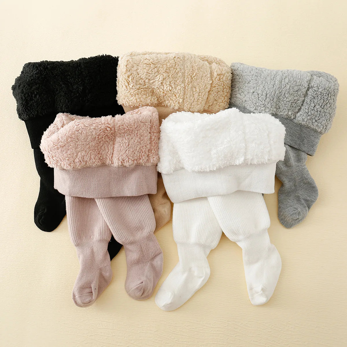 Kids Fleece-Lined Winter Leggings – Warm Legs for Cold Days