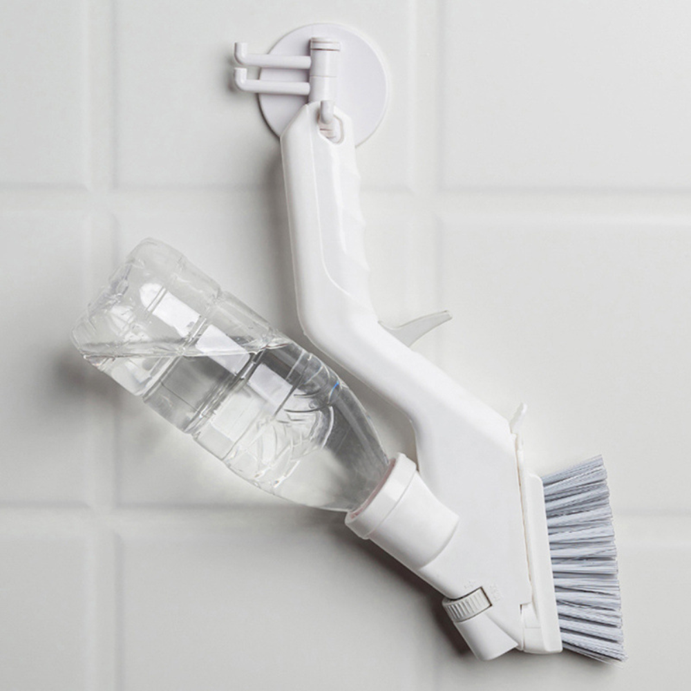 4-in-1 Bathroom Cleaning Tool – Interchangeable Heads for Every Surface