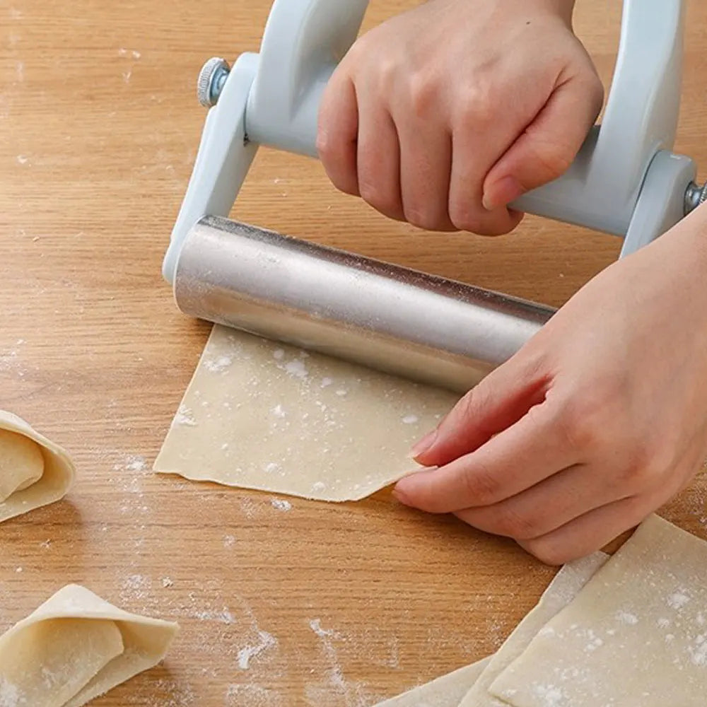 Adjustable Stainless Steel Rolling Pin – Bake Like a Pro Every Time