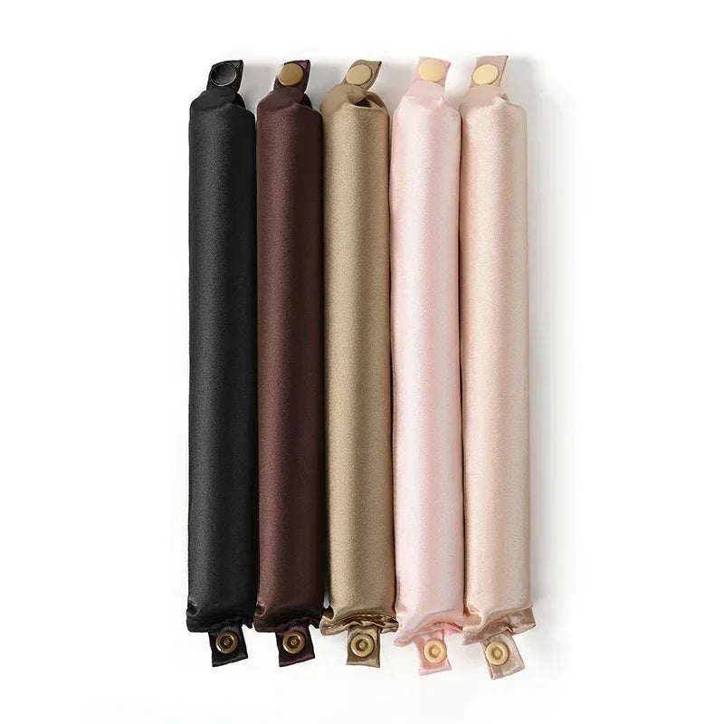 Heatless Satin Hair Curler Set – Gorgeous Curls While You Sleep