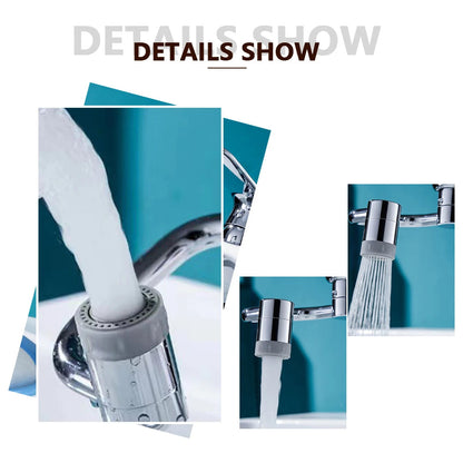 1080° Rotating Faucet Extender – Reach Every Corner of Your Sink