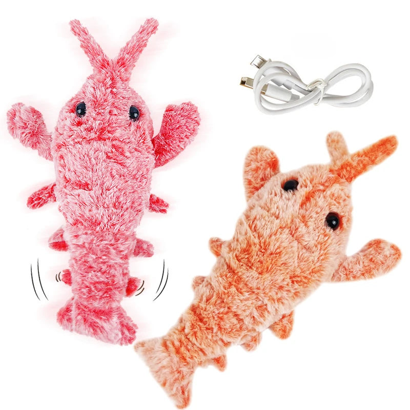 Electric Jumping Shrimp Pet Toy – The Toy Your Pet Can't Ignore