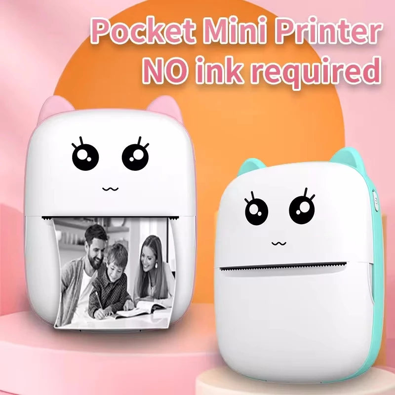 Mini Wireless Thermal Label Printer – Print Anything, Anywhere