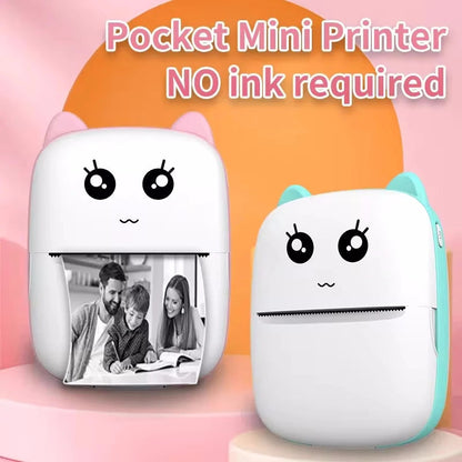 Mini Wireless Thermal Label Printer – Print Anything, Anywhere