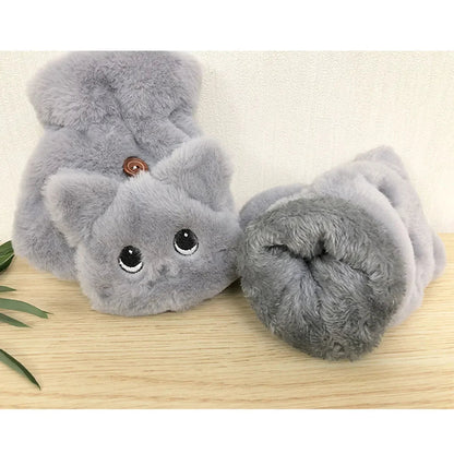 Plush Animal Fingerless Gloves – Adorably Warm, Wonderfully Practical