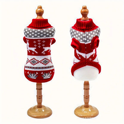 Knitted Christmas Dog Sweater – Because Your Dog Deserves Festive Too