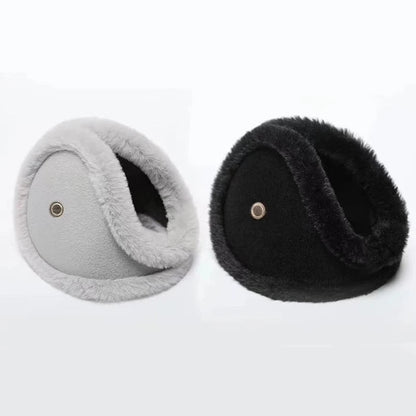 Plush Winter Ear Muffs with Earpiece Access – Stay Warm, Stay Connected