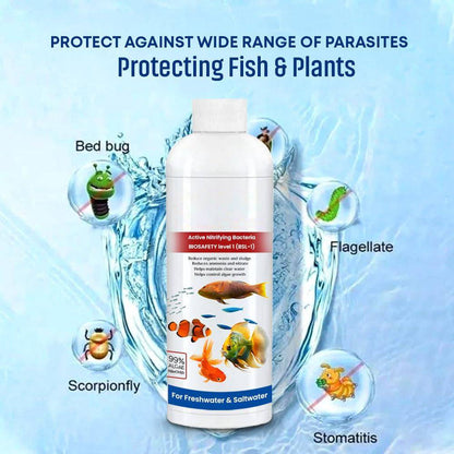 3-Pack Fish Tank Cleaner Liquid – Clear Water, Healthier Aquarium