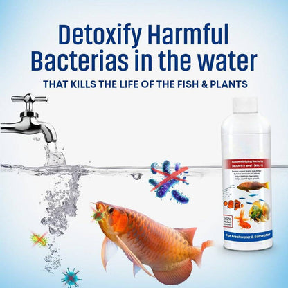 3-Pack Fish Tank Cleaner Liquid – Clear Water, Healthier Aquarium