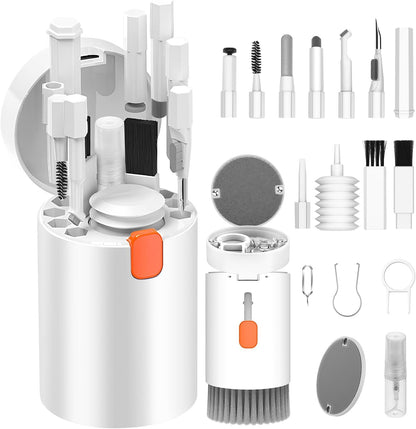 20-in-1 Keyboard & Earbuds Cleaning Kit – Dust-Free Tech in Minutes