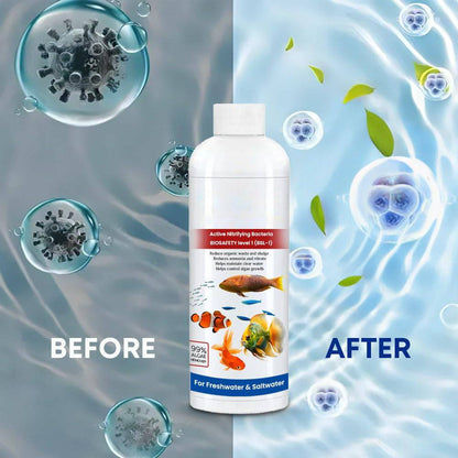 3-Pack Fish Tank Cleaner Liquid – Clear Water, Healthier Aquarium
