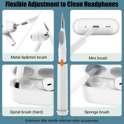 20-in-1 Keyboard & Earbuds Cleaning Kit – Dust-Free Tech in Minutes