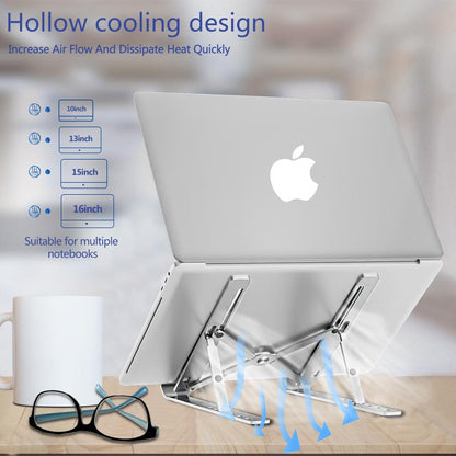 Ultra-Slim Foldable Laptop Stand – Elevate Your Setup, Anywhere