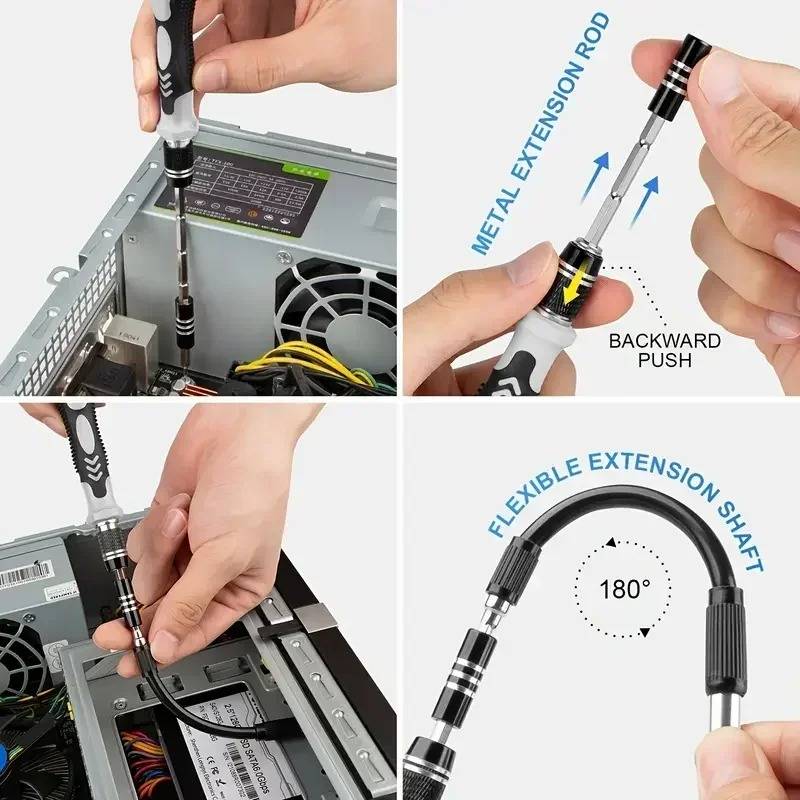 115-in-1 Precision Screwdriver Set – The Right Bit, Every Time