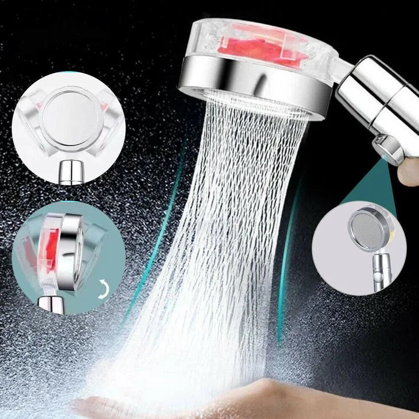 360° Rotatable Power Shower Head – A Spa Day, Every Day