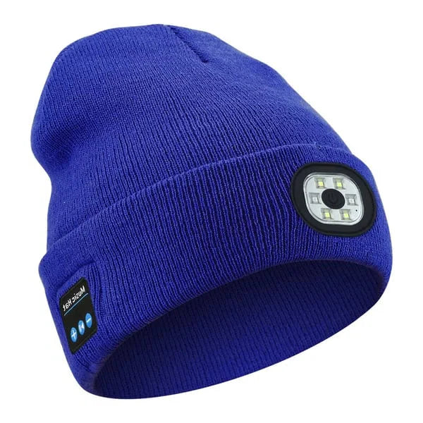 3-in-1 Bluetooth Beanie – Music, Warmth & Visibility in One