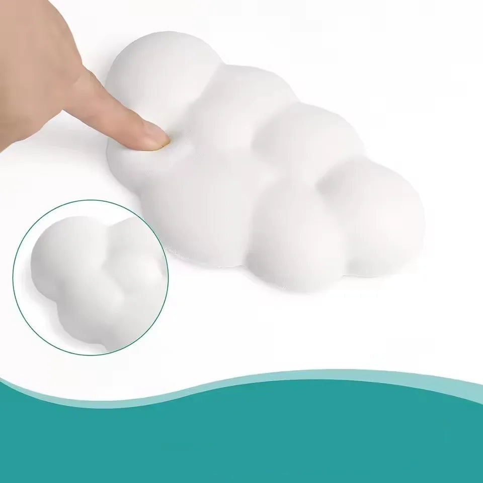 Memory Foam Cloud Wrist Rest – Work Longer, Hurt Less