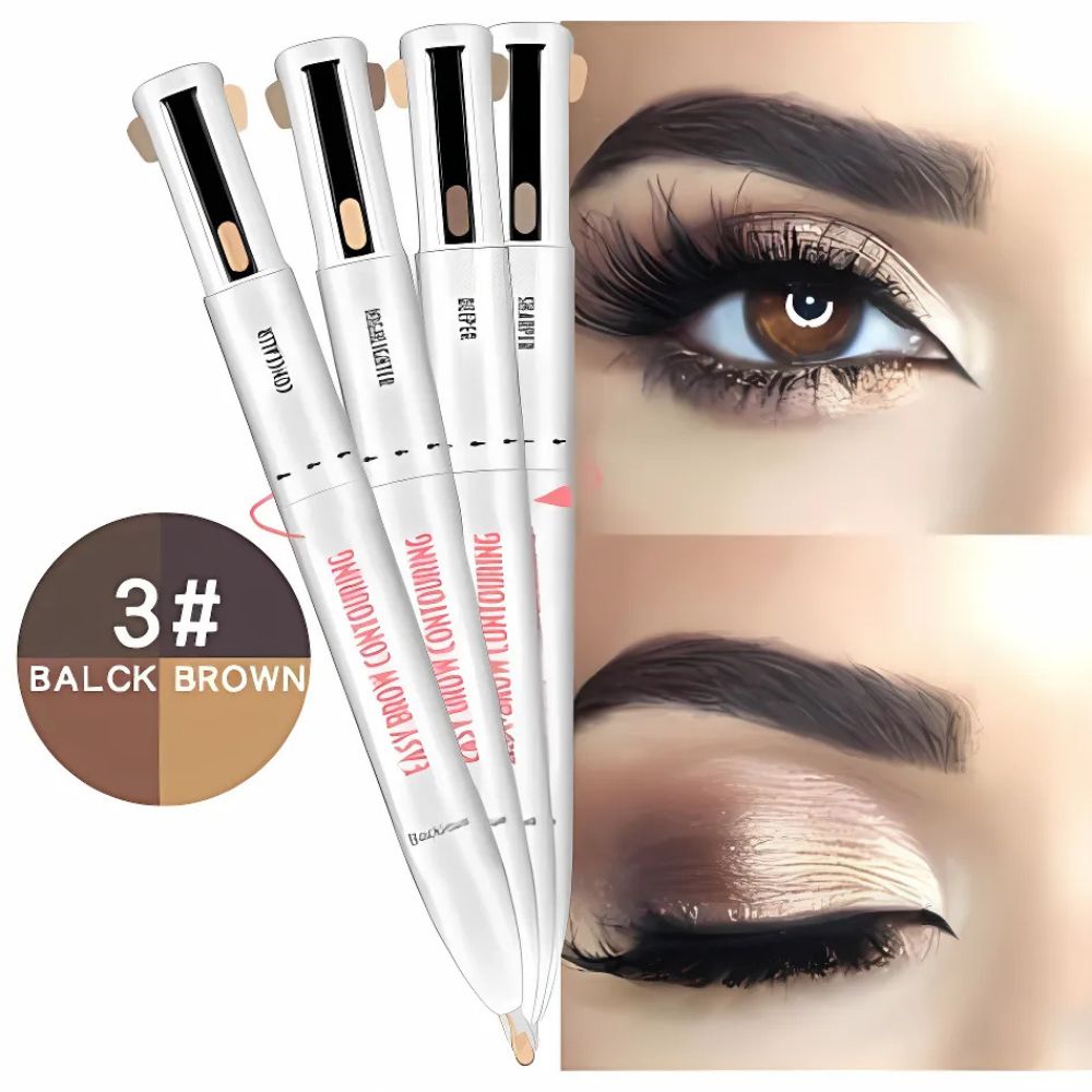 4-in-1 Eyebrow Pen – Shape, Fill, Conceal & Highlight in One Step
