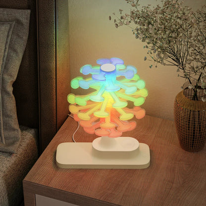 Spiral Tree Lamp with Wireless Charger – Lighting & Charging in One