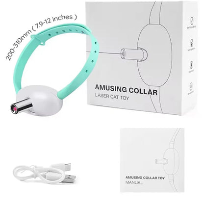 Laser Play Cat Collar with USB Charging – Playtime, On Your Cat's Schedule