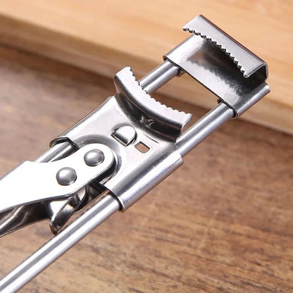 Adjustable Stainless Steel Jar Opener – No More Struggling with Stubborn Lids