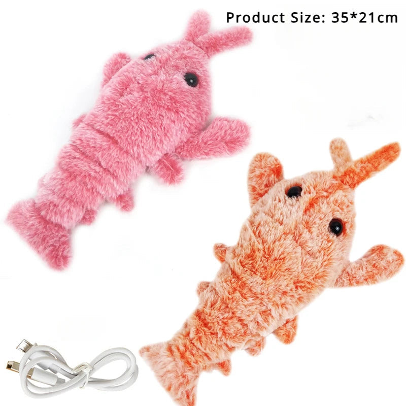 Electric Jumping Shrimp Pet Toy – The Toy Your Pet Can't Ignore