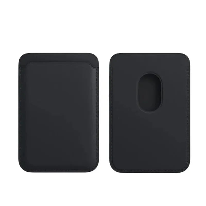 Magnetic Leather Card Wallet for iPhone – Slim, Stylish & Always Ready