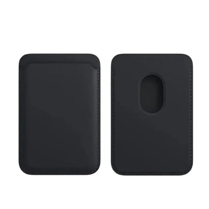 Magnetic Leather Card Wallet for iPhone – Slim, Stylish & Always Ready
