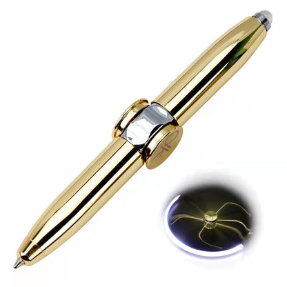 LED Light-Up Spinning Pen – Fidget, Dazzle & De-Stress